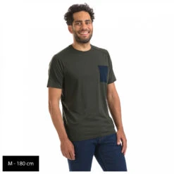 Stoic Merino150 MMXX. Pocket Tee - T-shirt En Laine Mérinos -Stoic stoic merino150 mmxx pocket tee t shirt en laine merinos detail 10
