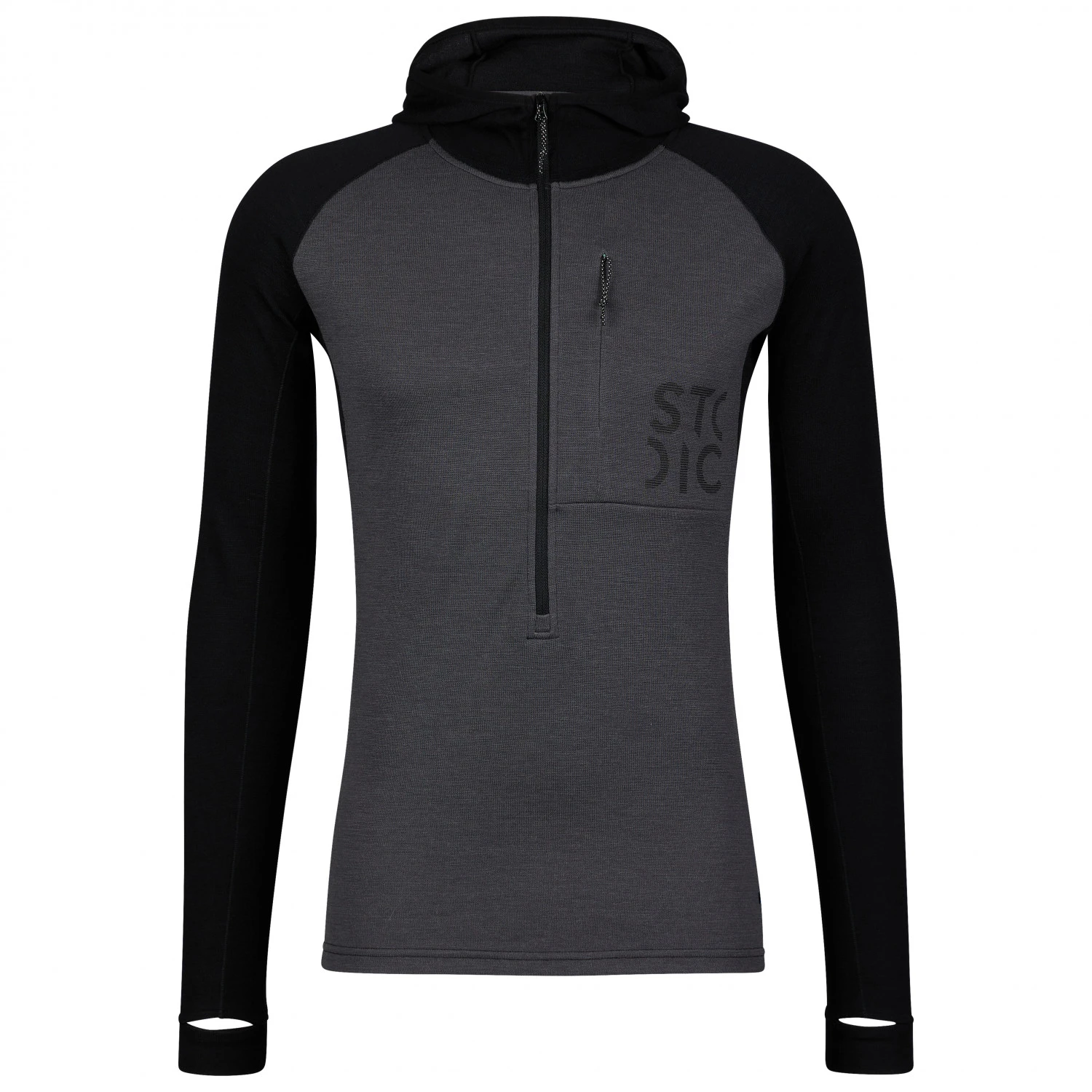 Stoic Merino260 StadjanSt. 3/4 Zip W. Hood - Sweat à Capuche En Mérinos 7 Stoic Merino260 StadjanSt. 3/4 Zip W. Hood - Sweat à Capuche En Mérinos – Image 7
