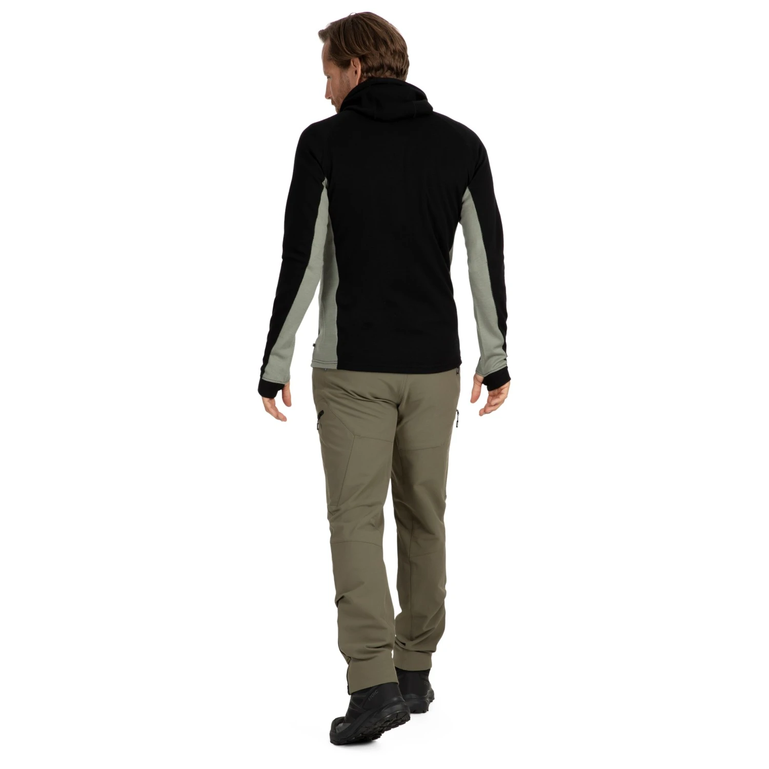 Stoic Merino260 StadjanSt. 3/4 Zip W. Hood - Sweat à Capuche En Mérinos 12 Stoic Merino260 StadjanSt. 3/4 Zip W. Hood - Sweat à Capuche En Mérinos – Image 12