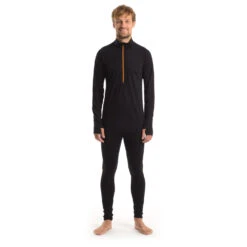 Stoic MerinoMesh150 BensjonSt. II L/S Half Zip - Sous-vêtement Mérinos -Stoic stoic merinomesh150 bensjonst ii l s half zip sous vetement merinos detail 9