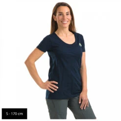 Stoic Women's Merino150 HeladagenSt. Mountain - T-shirt En Laine Mérinos -Stoic stoic womens merino150 heladagenst mountain t shirt en laine merinos detail 10