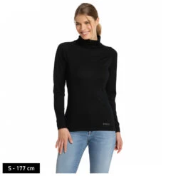 Stoic Women's Merino180 BjoernenSt. Turtle Neck - Sous-vêtement Mérinos -Stoic stoic womens merino180 bjoernenst turtle neck sous vetement merinos detail 3