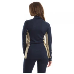 Stoic Women's Merino240 BjoernenSt. Half Zip - Sous-vêtement Mérinos -Stoic stoic womens merino240 bjoernenst half zip sous vetement merinos detail 12