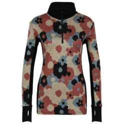 Stoic Women's Merino240 VemdalenSt. L/S Half Zip - Sous-vêtement Mérinos -Stoic stoic womens merino240 vemdalenst l s half zip sous vetement merinos 1