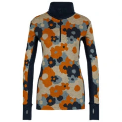 Stoic Women's Merino240 VemdalenSt. L/S Half Zip - Sous-vêtement Mérinos -Stoic stoic womens merino240 vemdalenst l s half zip sous vetement merinos