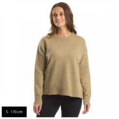 Stoic Women's MMXX.Nauta Wool Loose Sweater - Pull En Laine -Stoic stoic womens mmxxnauta wool loose sweater pull en laine detail 10