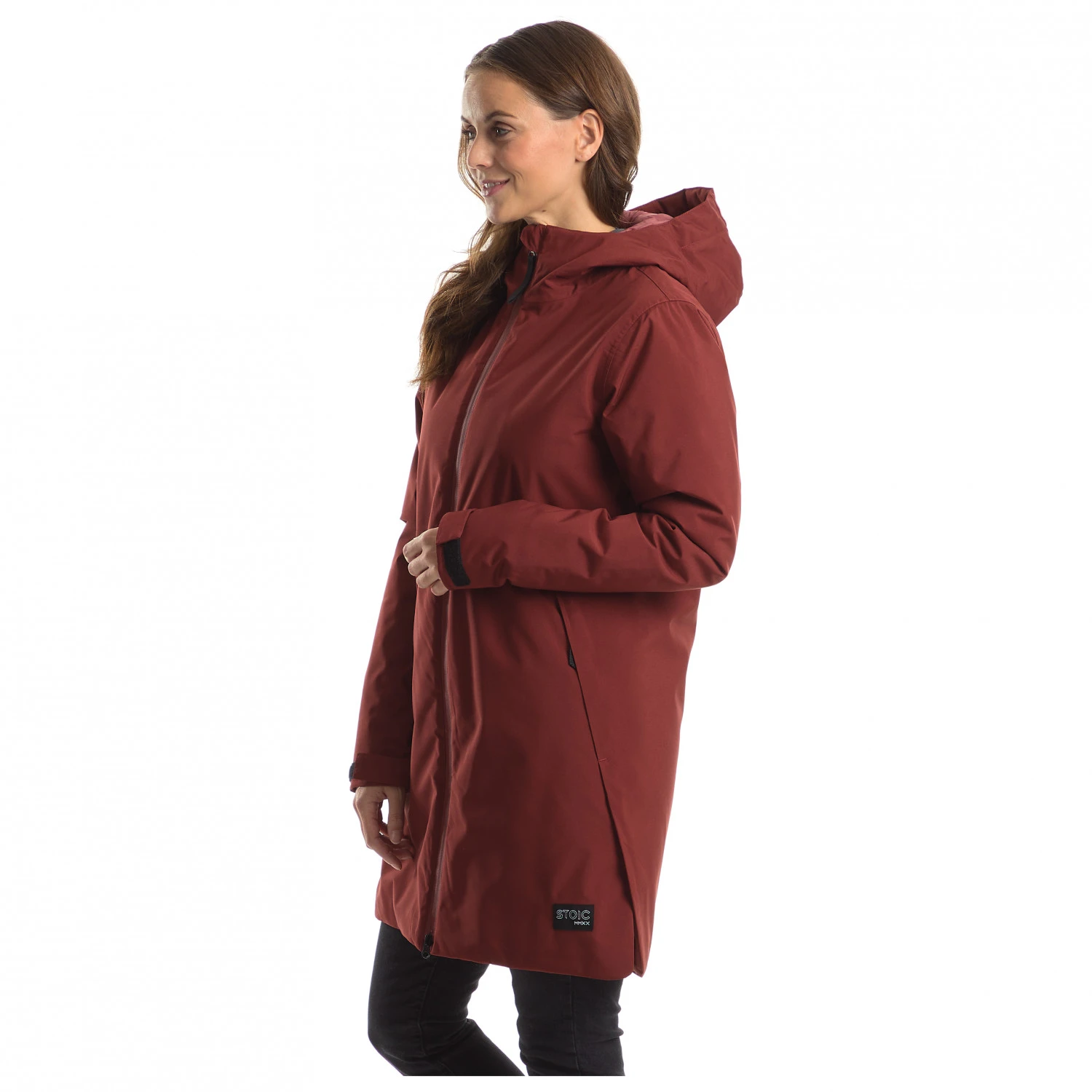 Stoic Women's MountainWool MMXX.Uppsala Coat - Manteau 2 Stoic Women's MountainWool MMXX.Uppsala Coat - Manteau – Image 2