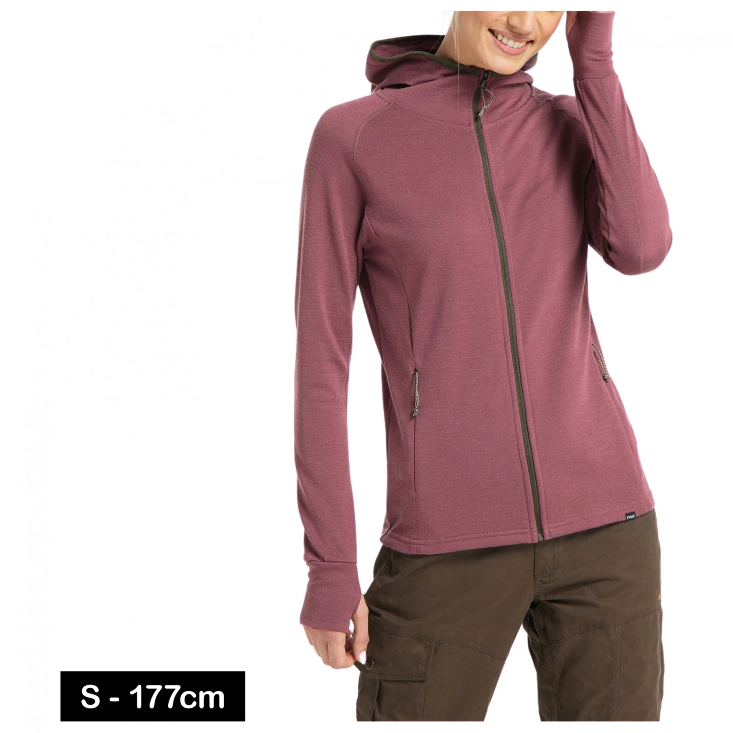 Stoic Women's P260 Merino StadjanSt. Hoody - Sweat à Capuche En Mérinos 1 Stoic Women's P260 Merino StadjanSt. Hoody - Sweat à Capuche En Mérinos