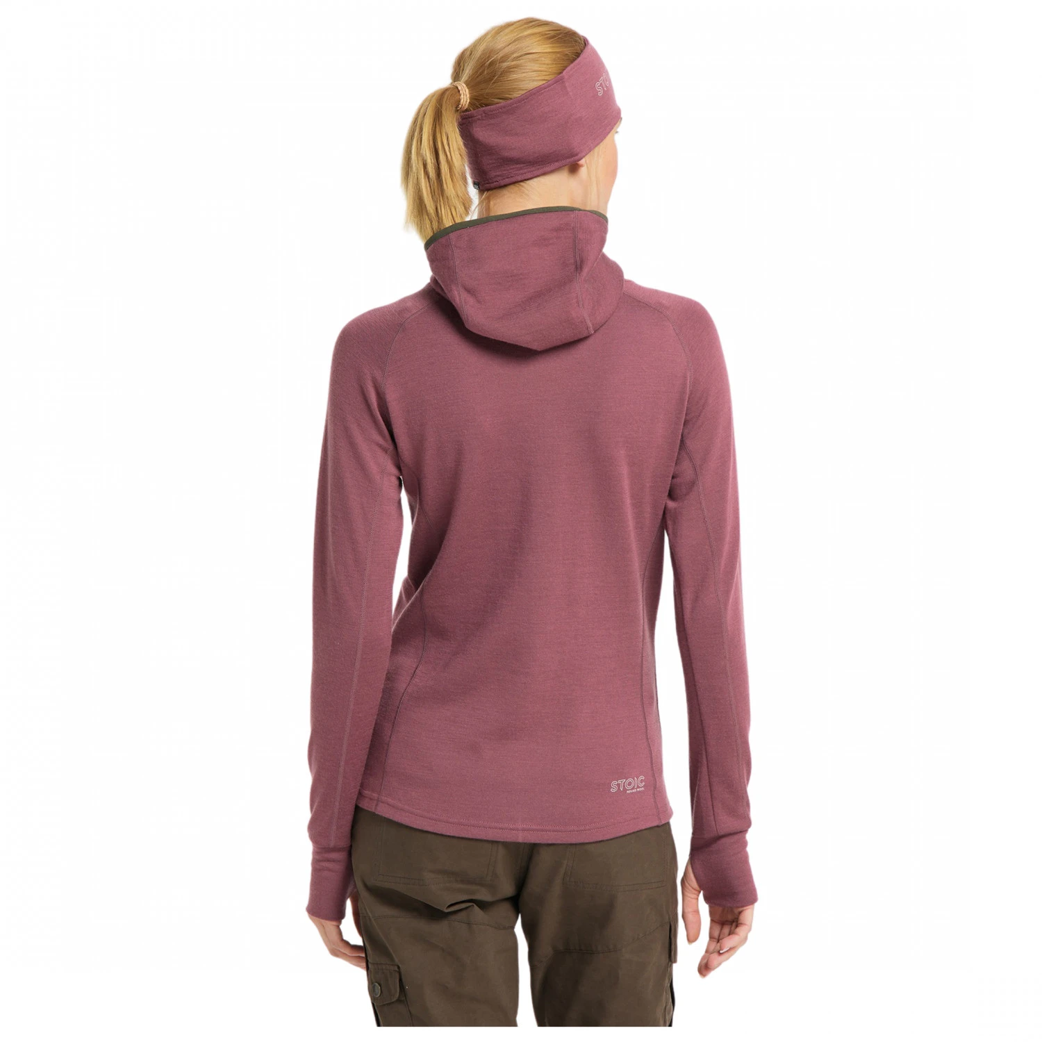 Stoic Women's P260 Merino StadjanSt. Hoody - Sweat à Capuche En Mérinos 6 Stoic Women's P260 Merino StadjanSt. Hoody - Sweat à Capuche En Mérinos – Image 6