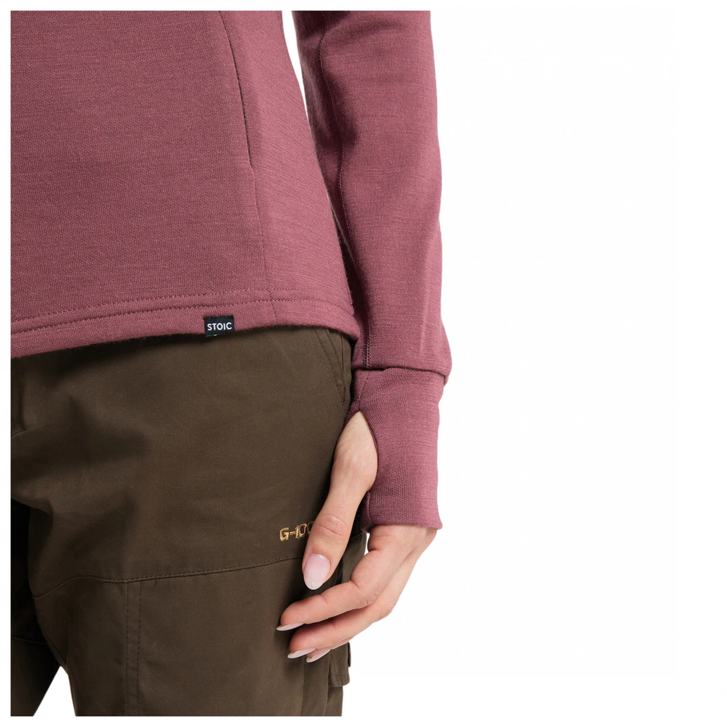 Stoic Women's P260 Merino StadjanSt. Hoody - Sweat à Capuche En Mérinos 4 Stoic Women's P260 Merino StadjanSt. Hoody - Sweat à Capuche En Mérinos – Image 4